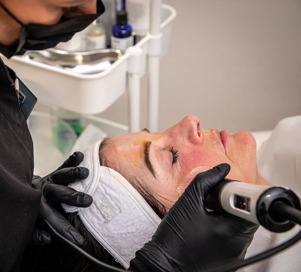 image of individual beautician at work